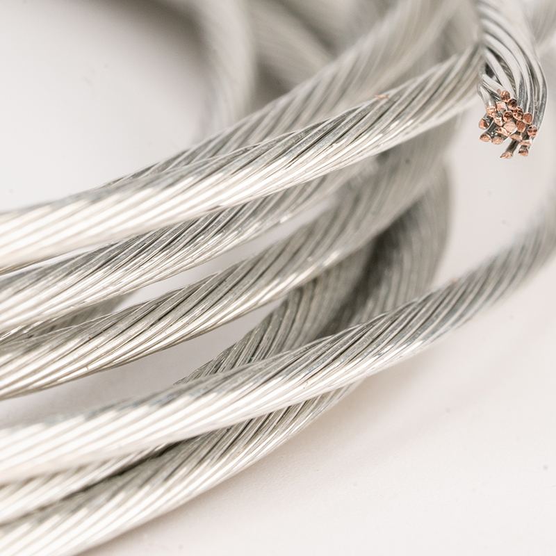 Посеребренный медный провод.3